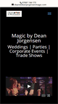 Mobile Screenshot of deanjorgensenmagic.com